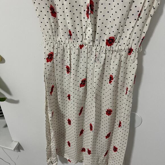 Jackie Bernard for Eklektic Vintage Floral Print Ruffle Dress Size 6 - Picture 5 of 6